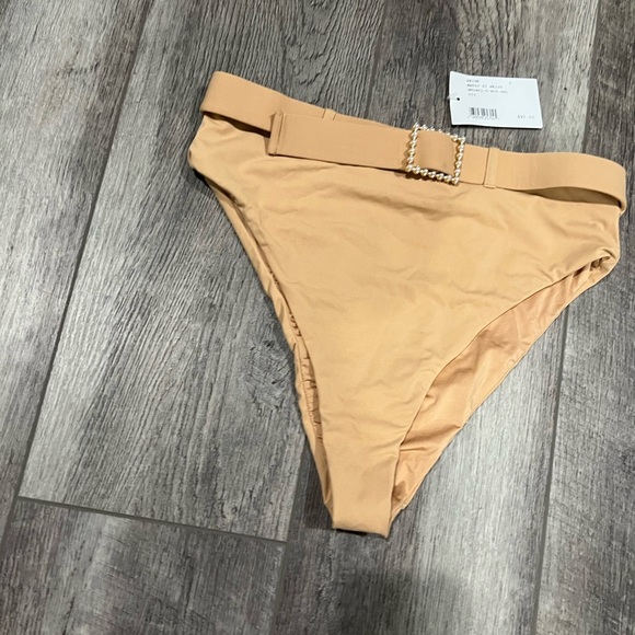 We Wore What Emily Belted High Wasted Bikini Bottoms - Picture 4 of 13